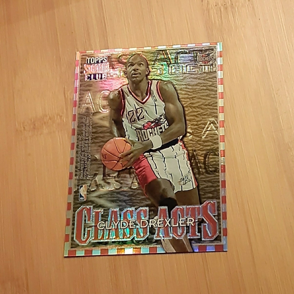 Vintage Topps Stadium Club Class Acts Double-Sided